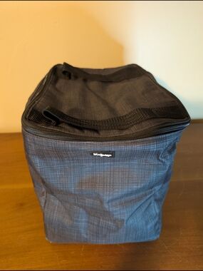 thirty -one Gray Insulated Travel Organizer Bag Carry Case 24 Pack Cooler